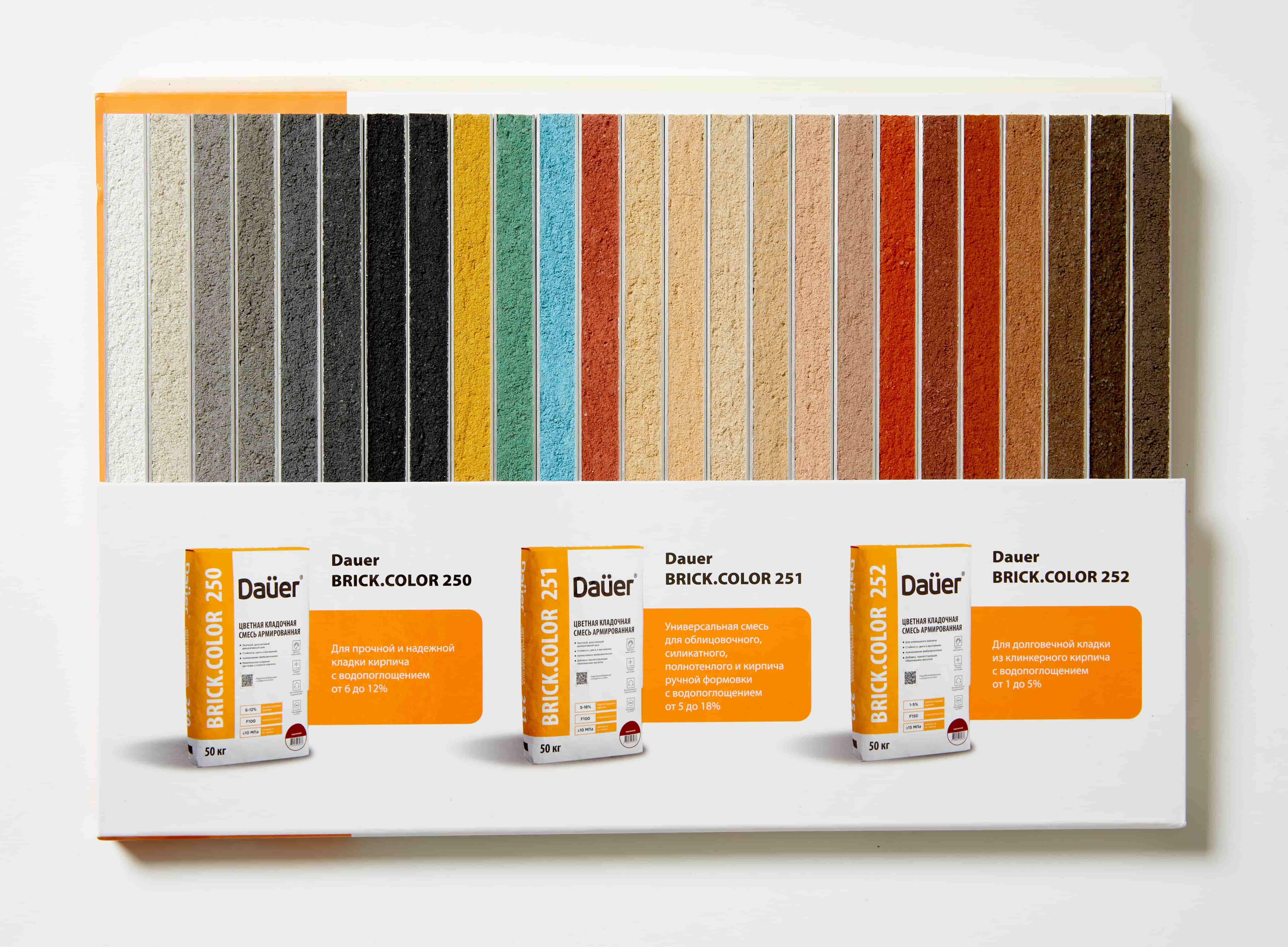 Цветная кладочная смесь армированная DAUER BRICK.COLOR 251 антрацитовый, 50 кг фото 4